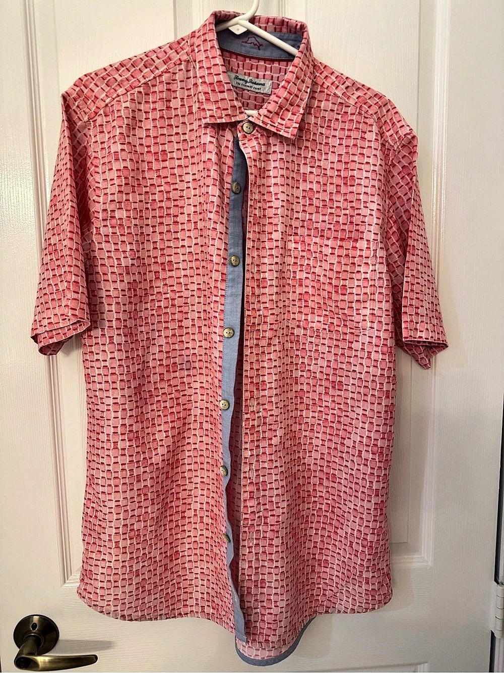 Tommy Bahama The Coconut Point Camp Shirt Pink